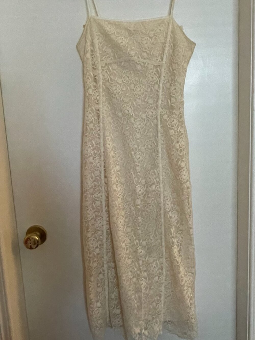 Urban Outfitters Lace Patterned Midi Dress